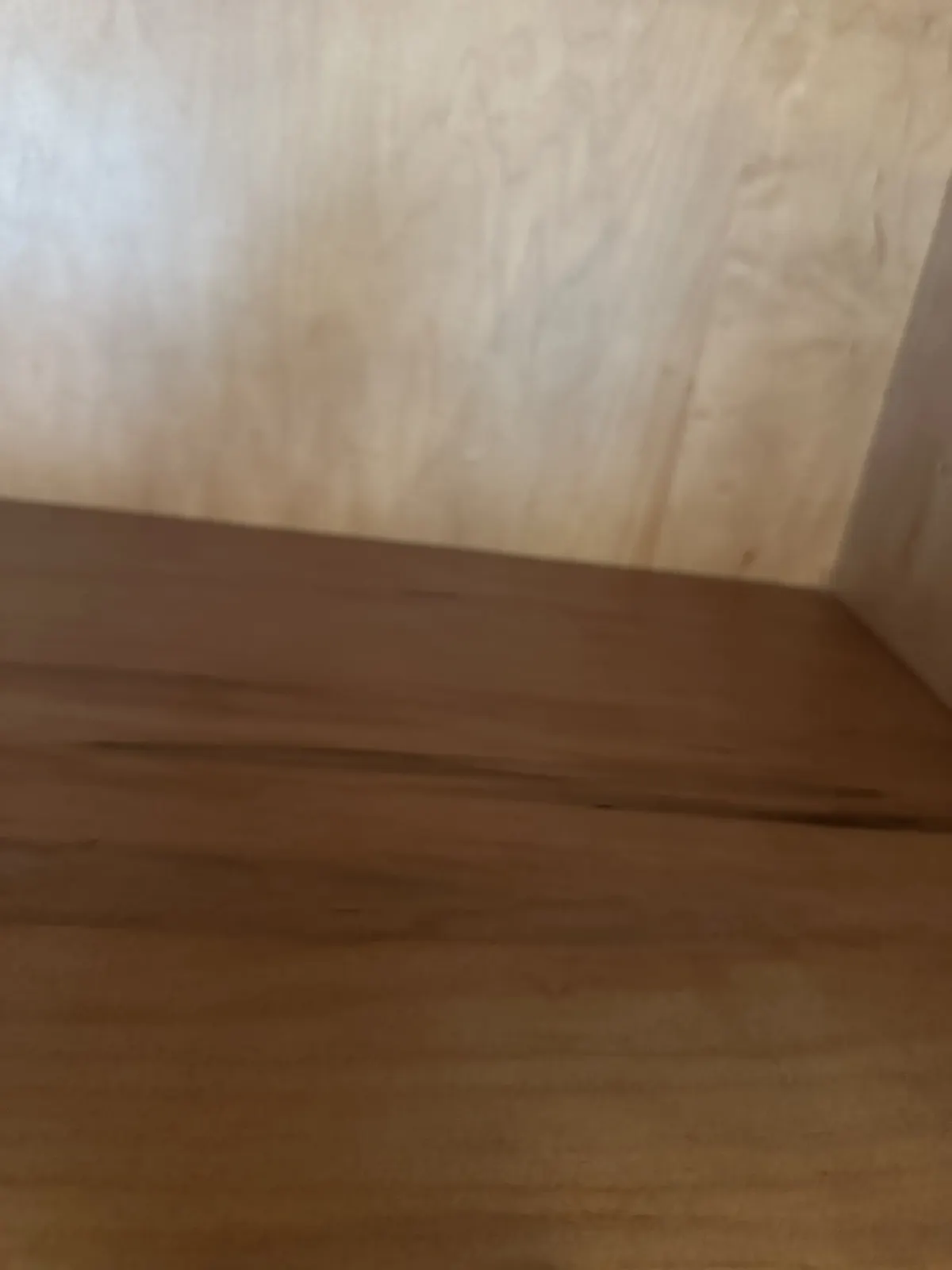 Shelf, after cleaning